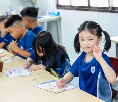 ISHCMC Secondary Students in Class