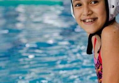 girl smiling