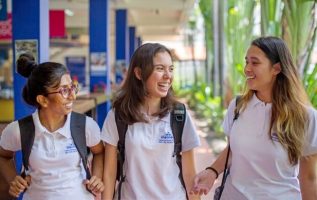 Students in IB School in Vietnam