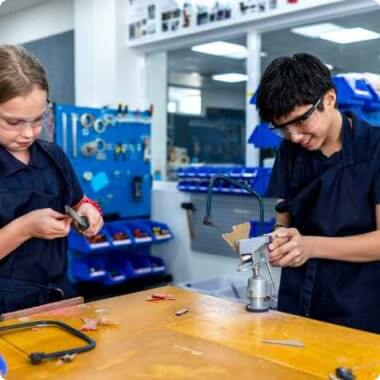 Students at International School Ho Chi Minh City-Secondary Campus