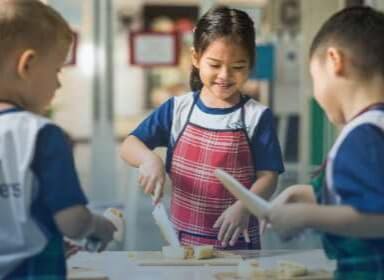 Learning at ISHCMC Primary School