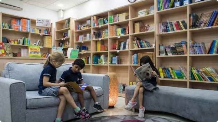 Library at ISHCMC primary campus
