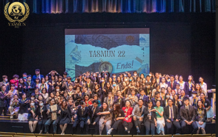 Participants at the Youth Ascendancy Model United Nations 2022, hosted by ISHCMC. (Photo Credit, YASMUN)