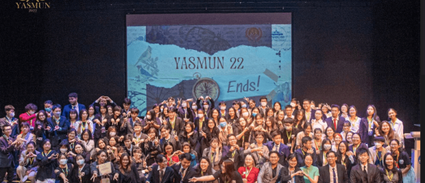 Participants at the Youth Ascendancy Model United Nations 2022, hosted by ISHCMC. (Photo Credit, YASMUN)