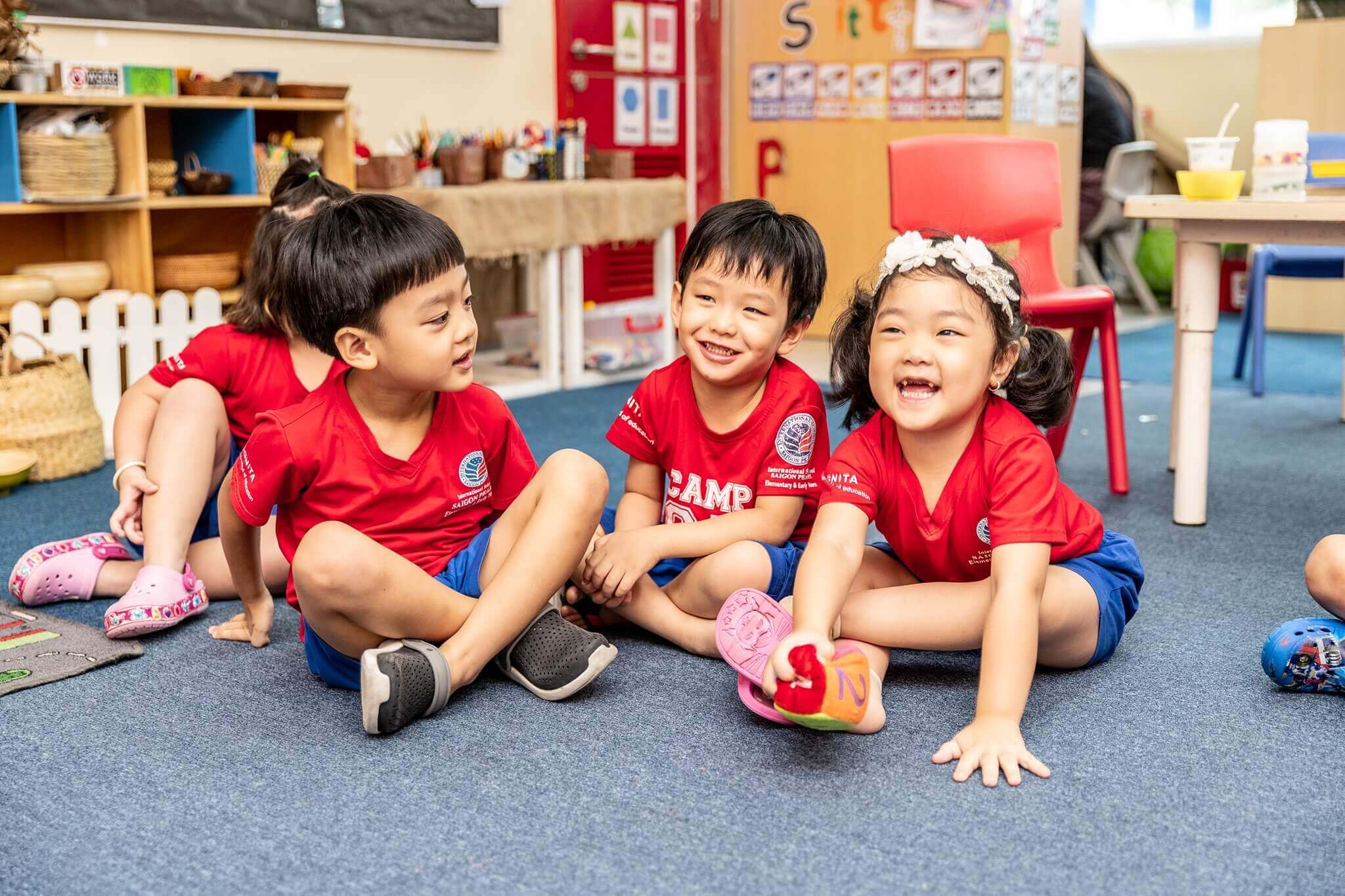 Students at ISSP - one of Cognita schools in Vietnam