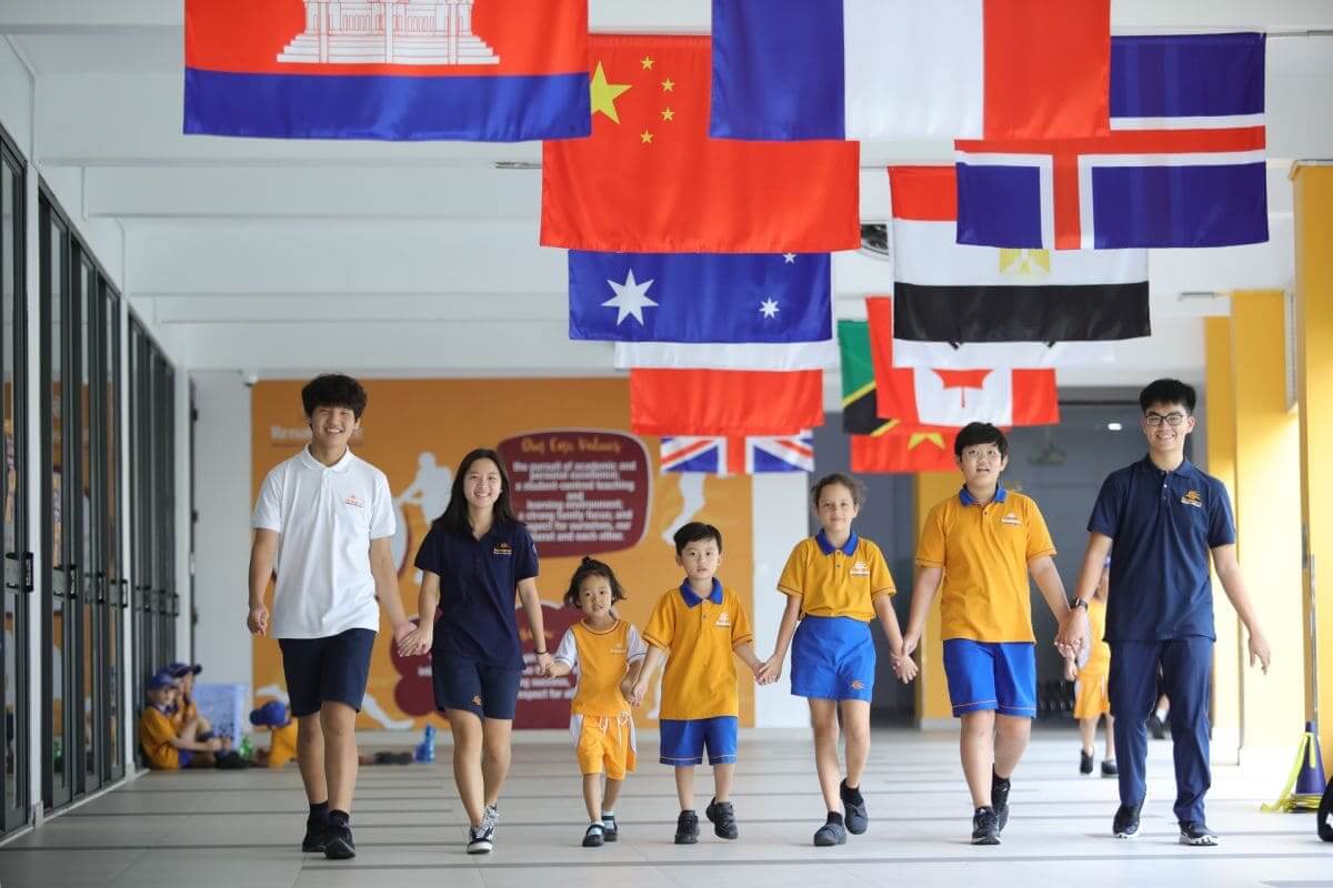 Students at Renaissance International School Saigon