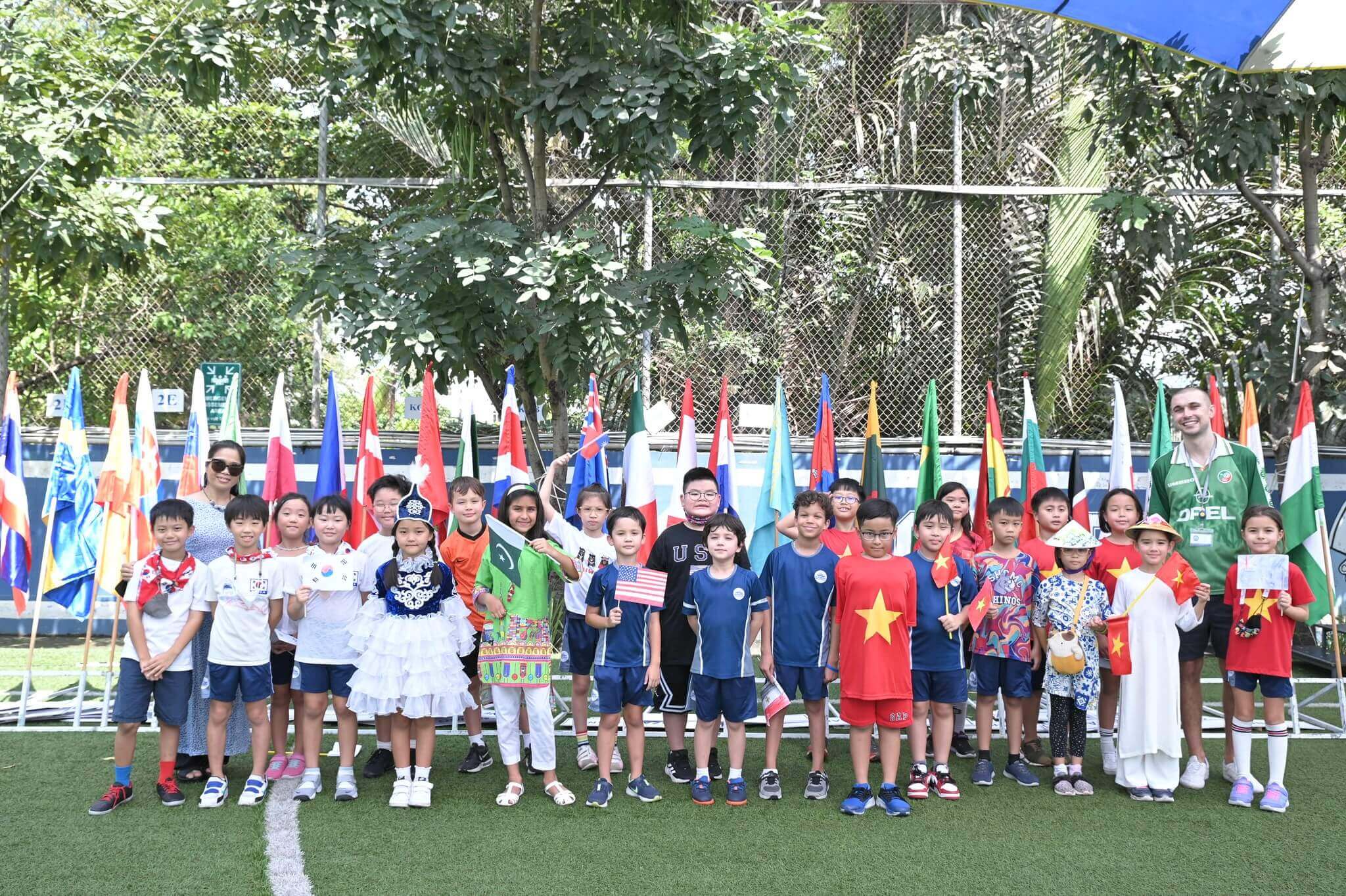 ISHCMC represents a culturally diverse group from over 59 countries
