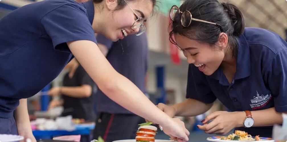 International School HCMC American Academy canteen