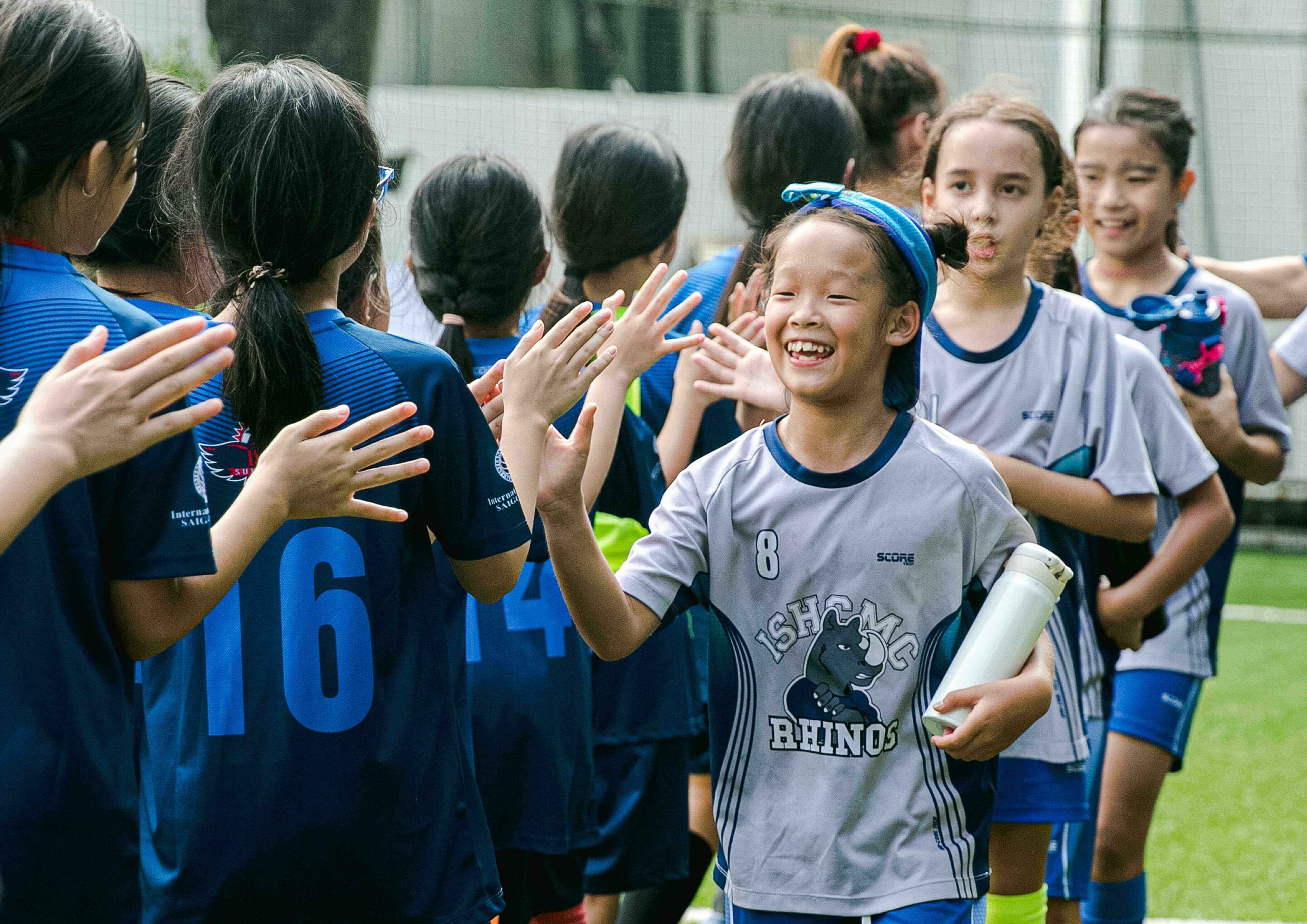 Football activities at International School Ho Chi Minh City - Secondary Campus