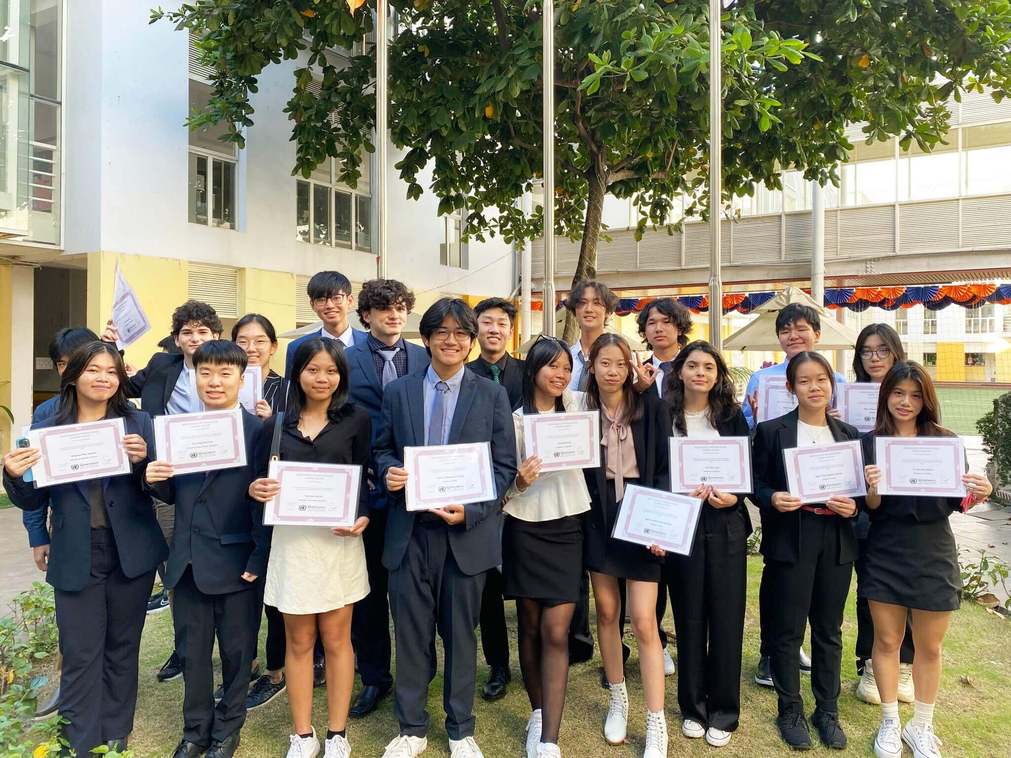 students at ISHCMC have achieved their academic goals