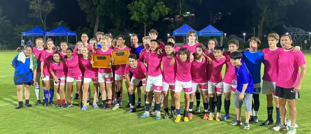 ISHCMC Rhinos Boys Girls Football team