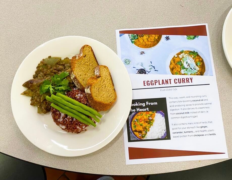 Global Cafe Hosts Tasting Day for new dishes options 2 Global Cafe Hosts Tasting Day for new dishes options 2