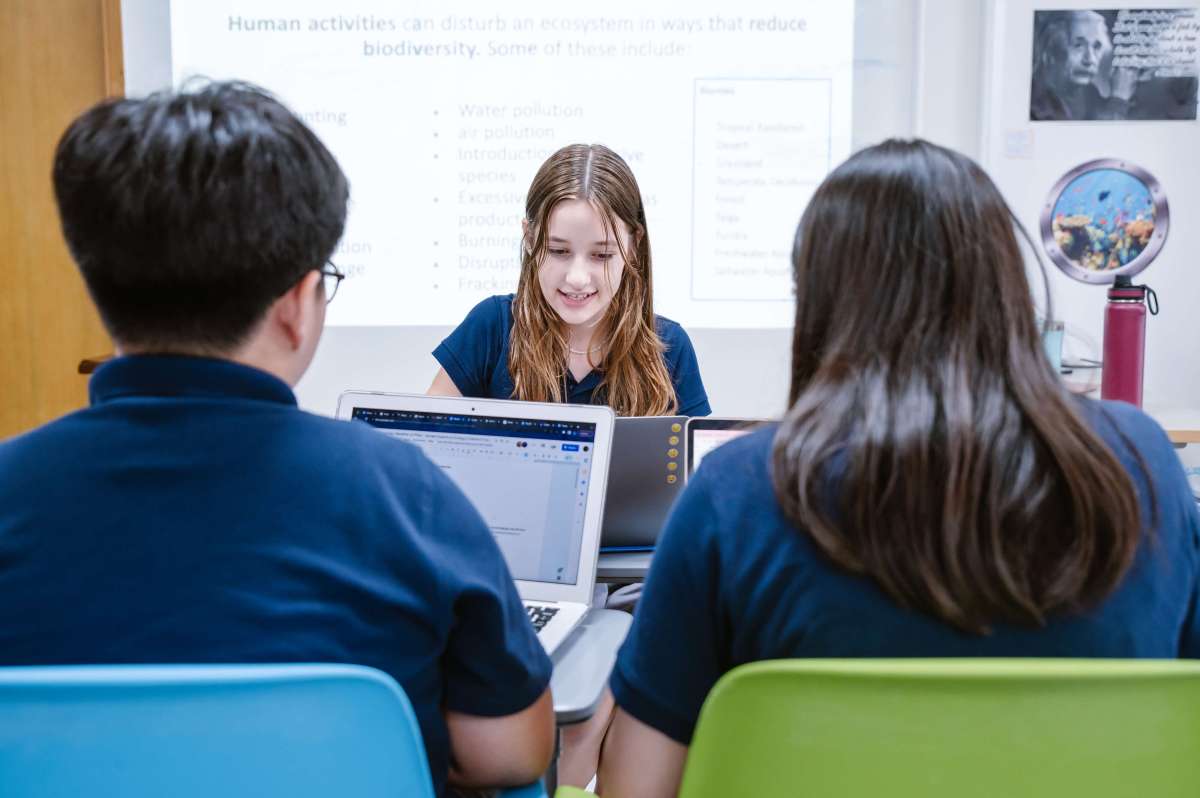 ISHCMC Middle School Students